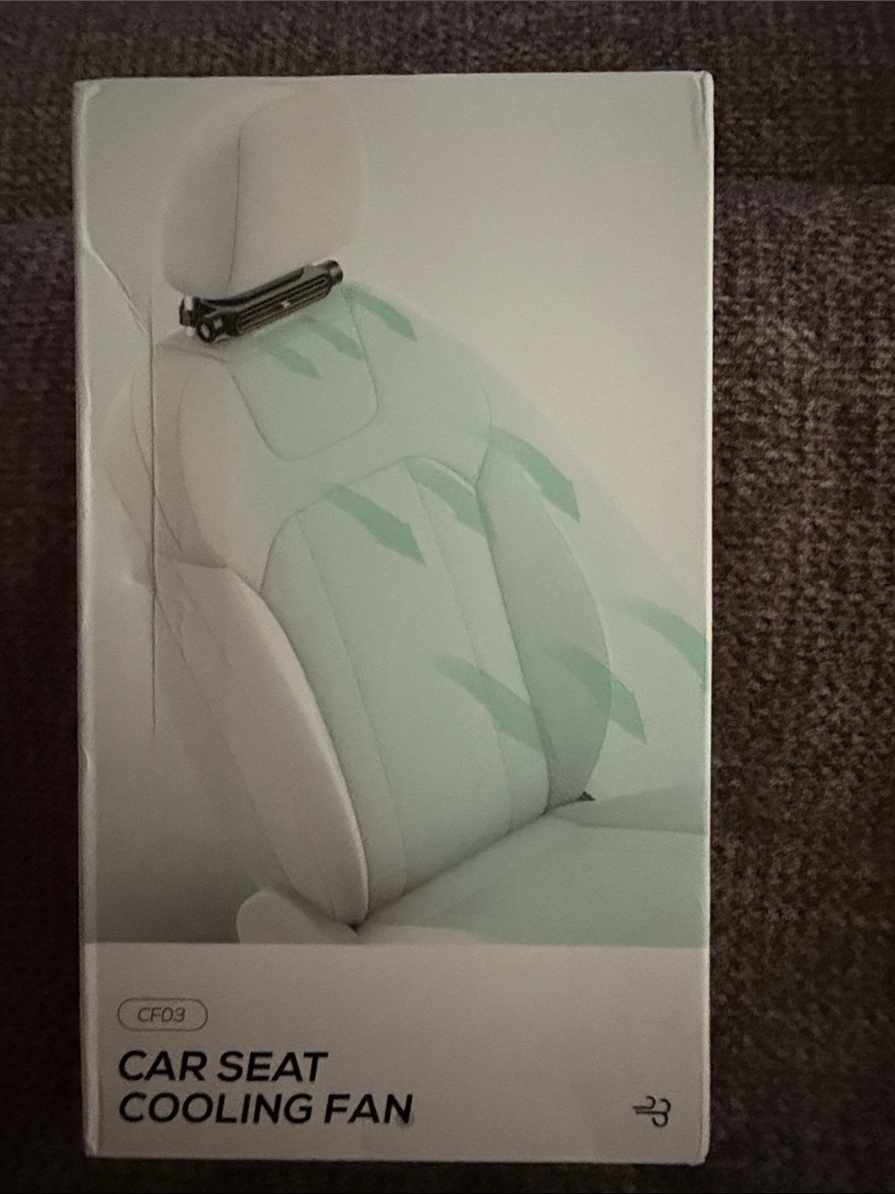 Car Seat Cooling Fan CF03 – Portable Automotive Air Circulation